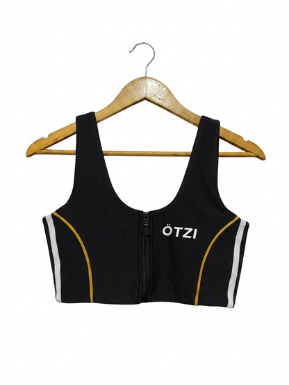 OTZI |S| BUST 15| B26| WOMEN’S ZIP-FRONT PERFORMANCE SPORTS BRA