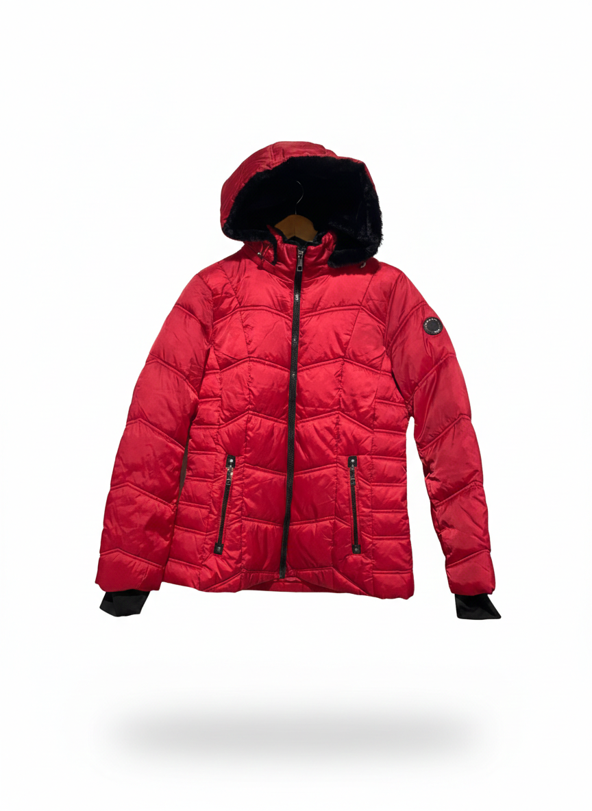 NAUTICA |M| BUST 20| Women's Hooded Puffer Jacket