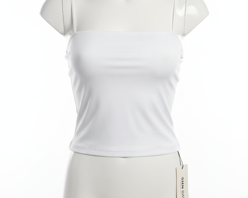 SHEIN|XS|BUST 12.5|White Tube Top