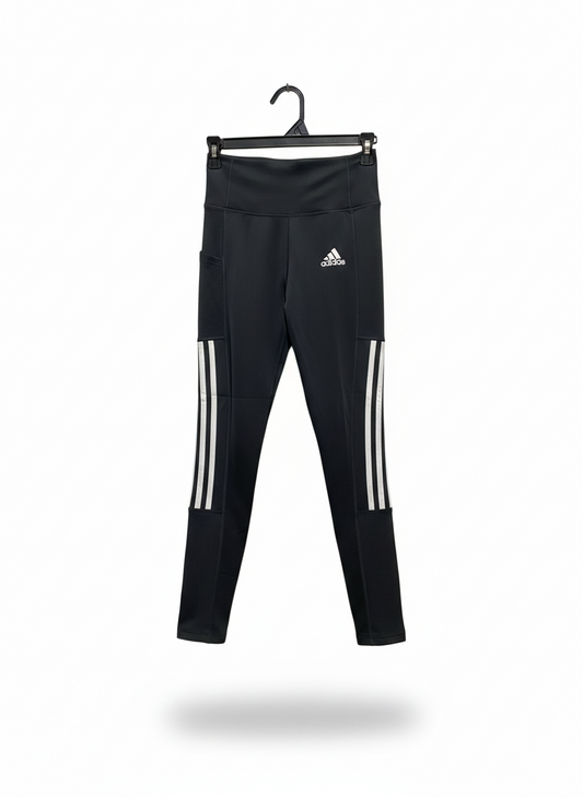ADIDAS |XS| WAIST 23| THREE-STRIPE PERFORMANCE LEGGINGS