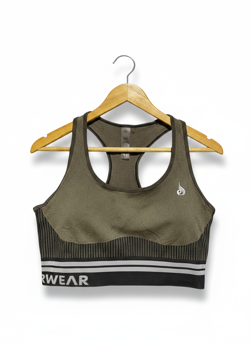 RYDER WEAR ||L| BUST 16| Freestyle Seamless Longline Sports Bra