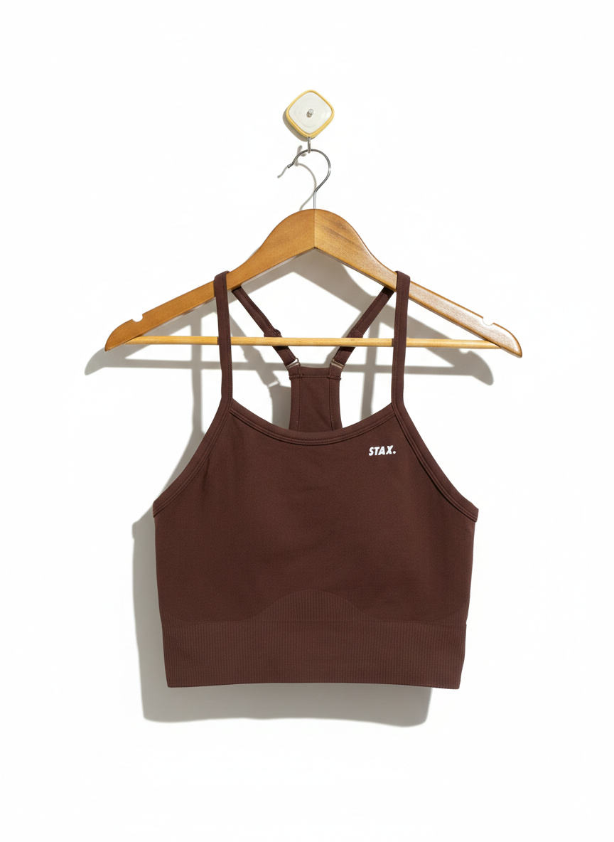STAX |L| BUST 14| PREMIUM SEAMLESS V4 STRAPPY CROP