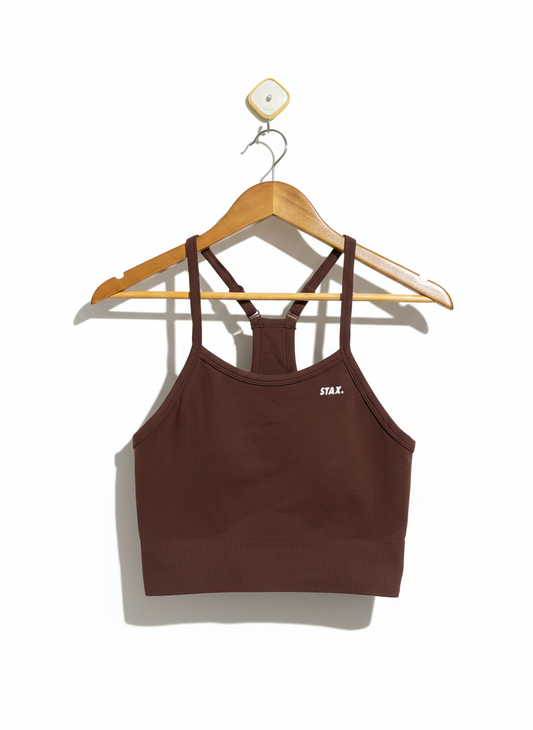 STAX |L| BUST 14| PREMIUM SEAMLESS V4 STRAPPY CROP