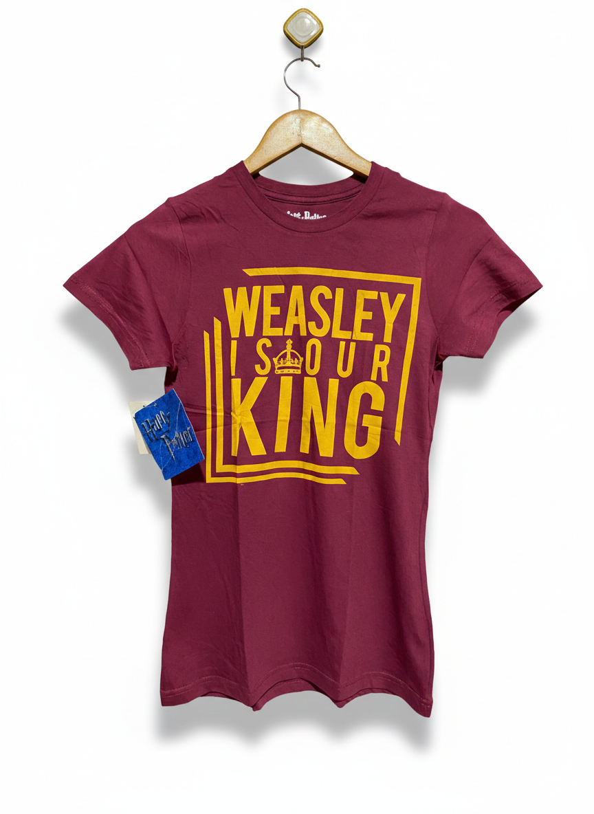 HARRY POTTER |S| BUST 15| C1 | WEASLEY IS OUR KING" GRAPHIC TEE