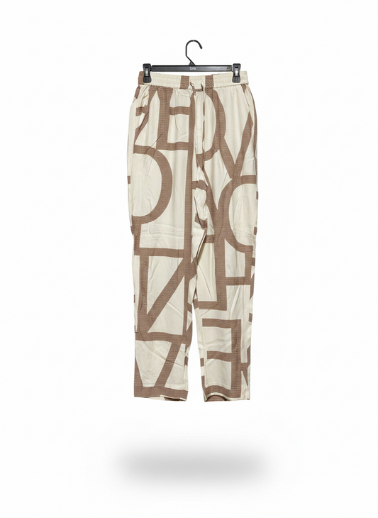 SUSSAN |M| WAIST 28| C8| MODERNIST GEOMETRIC PRINT LOUNGE PANTS