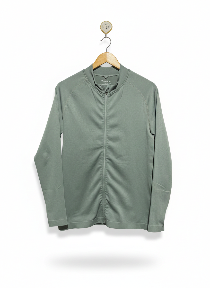 PRIMARK WORK OUT |L| BUST 18| Moisture Wicking Polo Shirt with Zipper