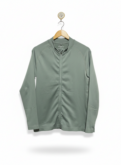 PRIMARK WORK OUT |L| BUST 18| Moisture Wicking Polo Shirt with Zipper