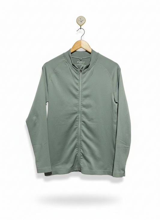PRIMARK WORK OUT |L| BUST 18| Moisture Wicking Polo Shirt with Zipper