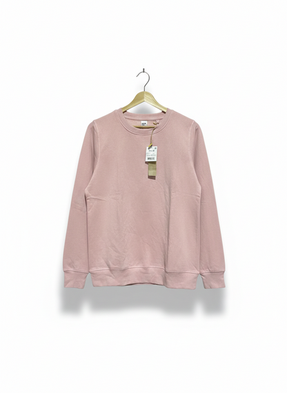 ANKO |L| BUST 21| DUSKY PINK CREW NECK SWEATSHIRT
