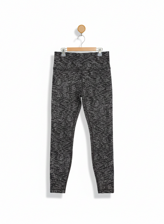 LULULEMON |S| WAIST 26| N WUNDER UNDER CROP HIGH RISE SCALLOP