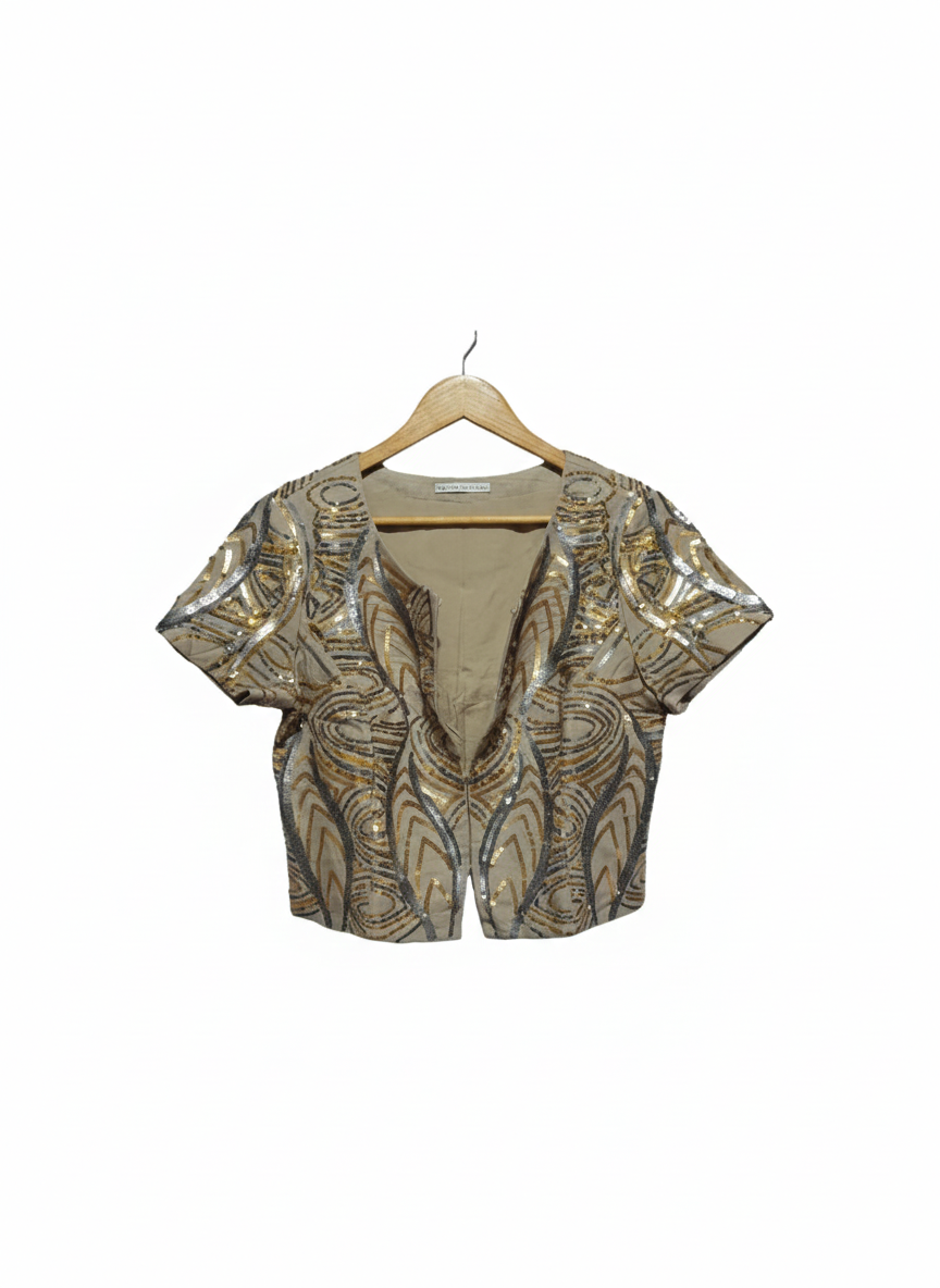 Peter Nygard|S|BUST 18| Women's Sequinned Jacket