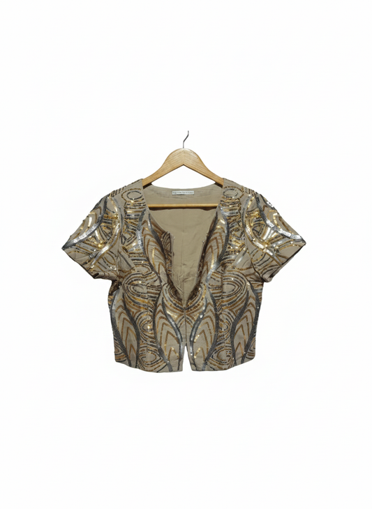 Peter Nygard|S|BUST 18| Women's Sequinned Jacket