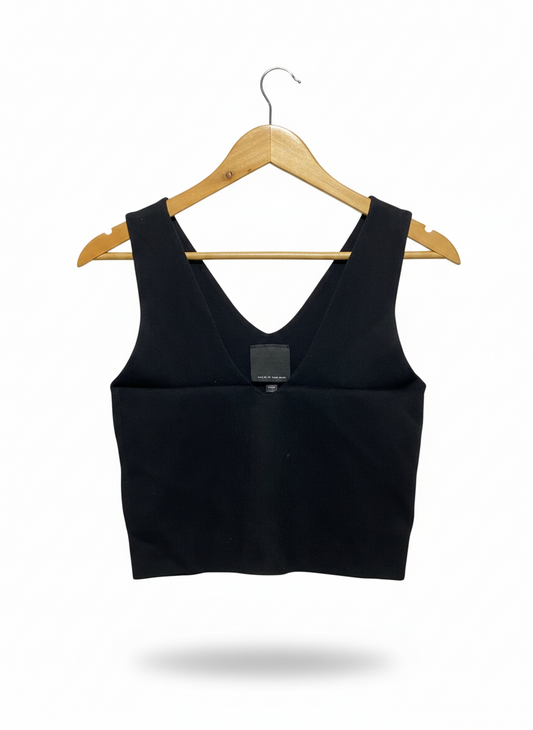 ALICE IN THE EVE |L| BUST 14| Live The Process V-Neck Crop Top