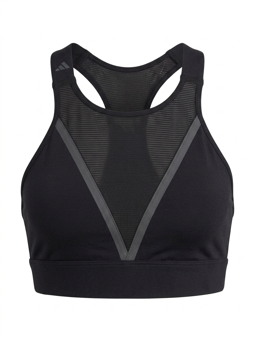 ADIDAS |S| BUST 13| B11|  WOMEN’S HIGH-NECK MESH TRAINING SPORTS BRA