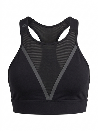 ADIDAS |S| BUST 13| B11|  WOMEN’S HIGH-NECK MESH TRAINING SPORTS BRA