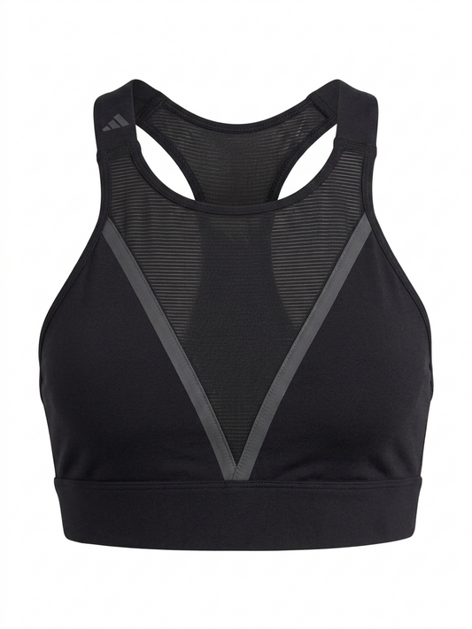 ADIDAS |S| BUST 13| B11|  WOMEN’S HIGH-NECK MESH TRAINING SPORTS BRA