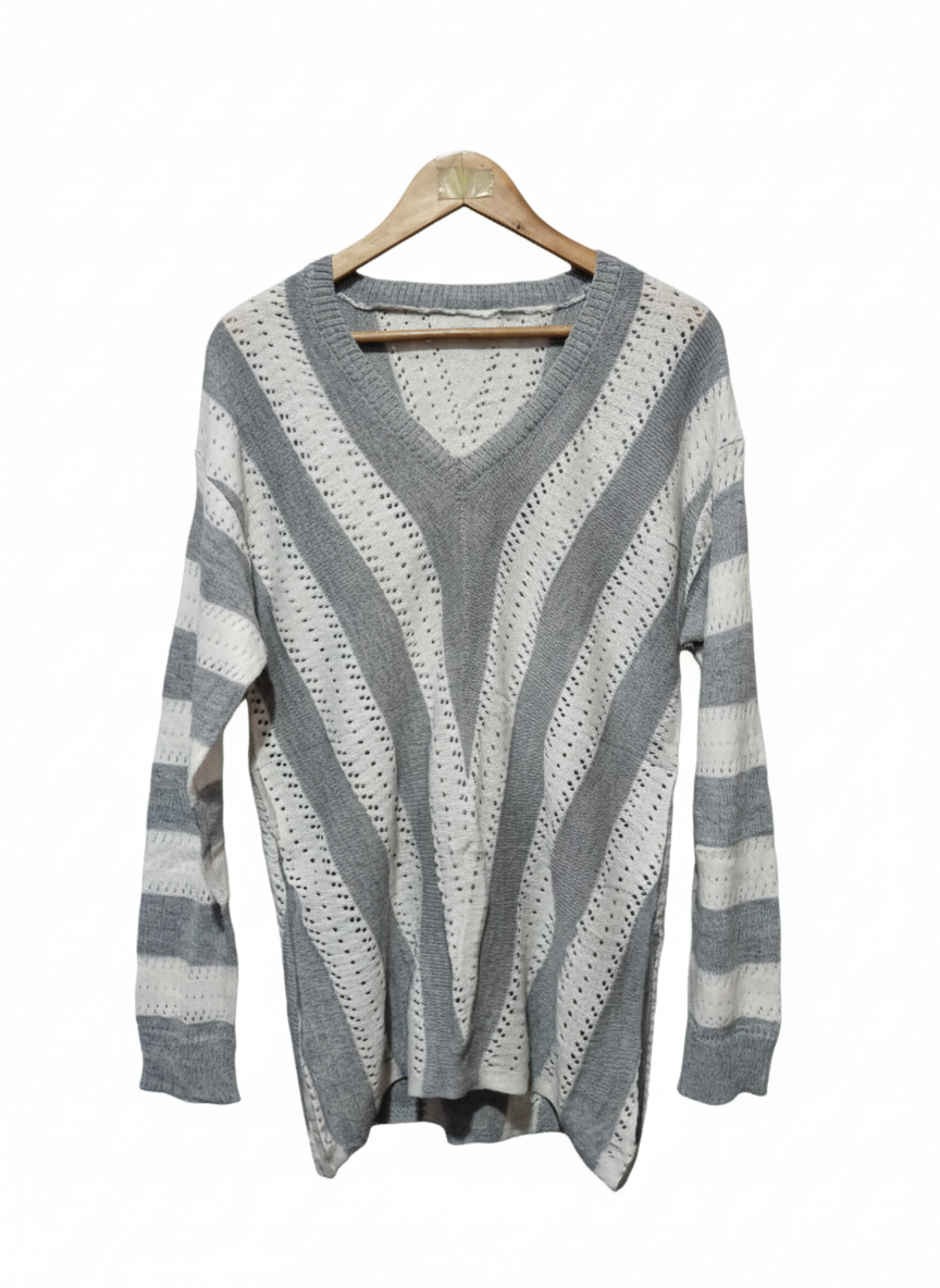 Misslook Pullover V - Neck Sweater Womens