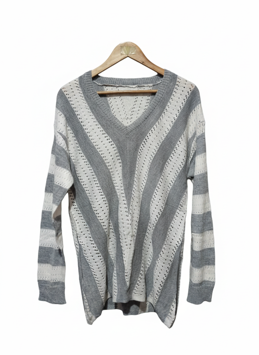 Misslook Pullover V - Neck Sweater Womens