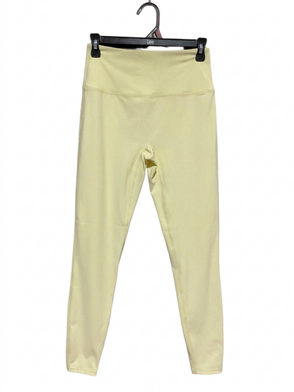 AEALINA |S| WAIST 26 | B9| HIGH-RISE ALIGN PANTS IN PALE YELLOW