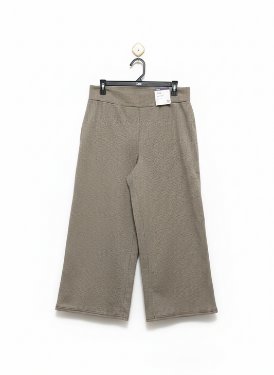 ANKO |L| WAIST 30| Wide Pants, which translates to Mix Houndstooth Wide Pants