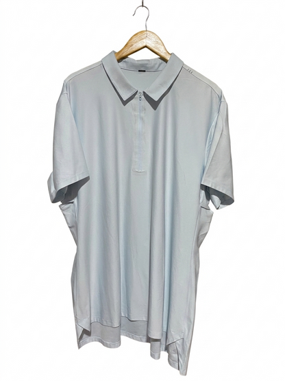 LULULEMON |XL| BUST 25| METAL VENT TECH HALF-ZIP POLO