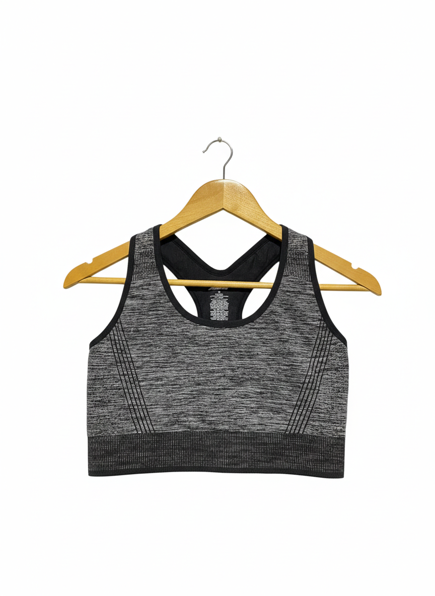 AVIA |XL| BUST 14| Women's Medium Support Seamless Racerback Sports Bra