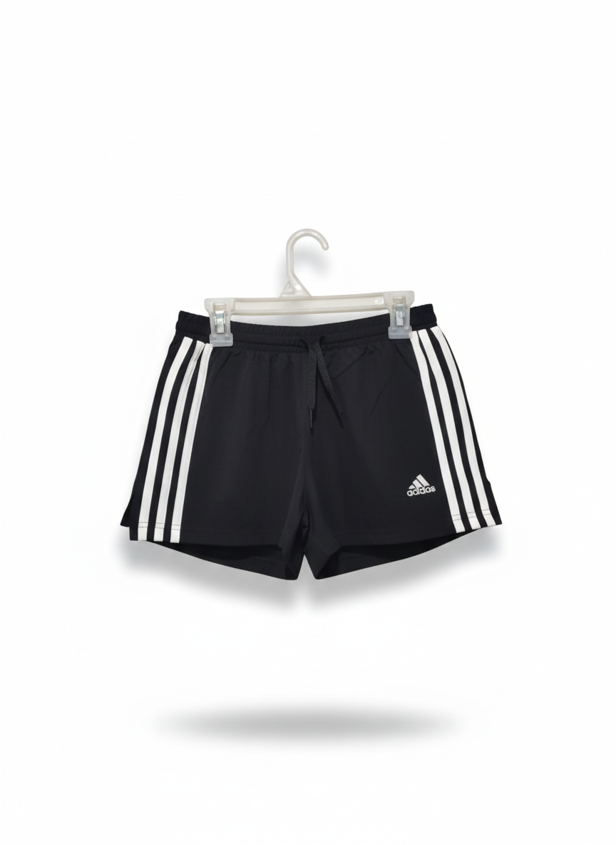 ADIDAS|S/M|WAIST 26|GIRLS' EQUIPMENT 3-STRIPES SHORTS