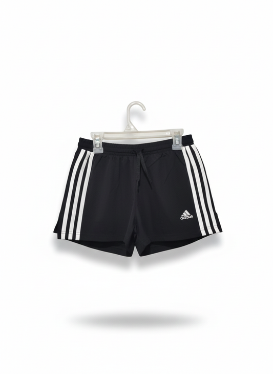 ADIDAS|S/M|WAIST 26|GIRLS' EQUIPMENT 3-STRIPES SHORTS