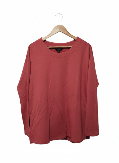 Banana Republic Shirt Adult Medium  Long Sleeve Pullover Womens W-21 / L-28