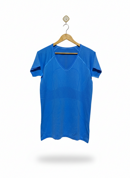 LULULEMON |M| BUST 18| Run Swiftly Tech V Neck Shirt
