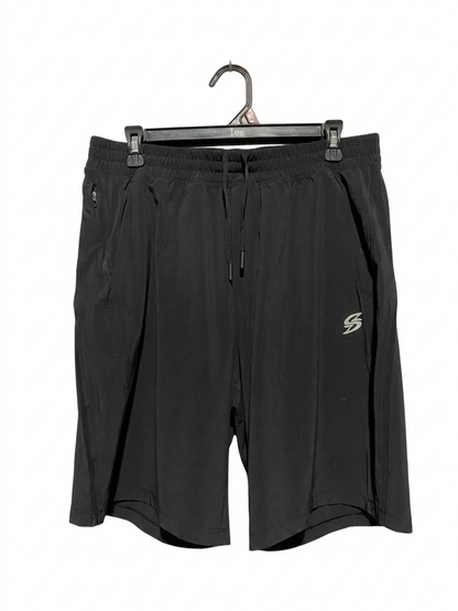 LULULEMON | L| WAIST 32| GOFLEX ACTIVE SHORTS IN BLACK