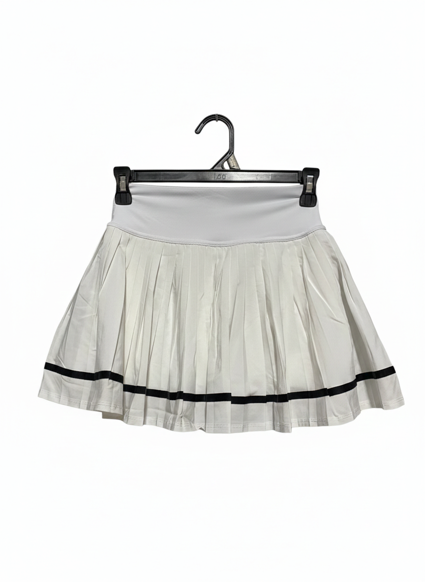 ANKO |S| WAIST 24| WHITE PLEATED TENNIS SKIRT