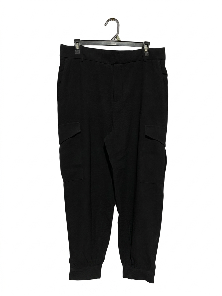 |XL| WAIST 32| B24| PREMIUM BLACK CARGO JOGGERS