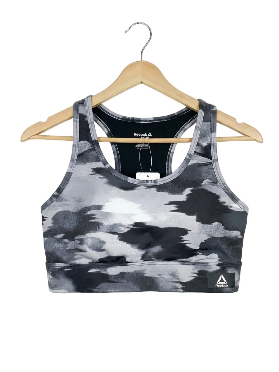 REEBOK |M| BUST 15| B11|  CAMO PRINT SPORTS BRA – MEDIUM SUPPORT