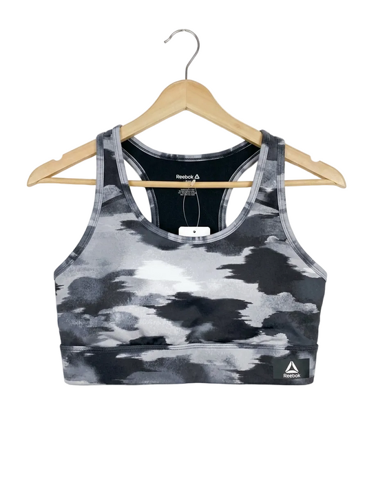 REEBOK |M| BUST 15| B11|  CAMO PRINT SPORTS BRA – MEDIUM SUPPORT