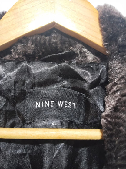 NINE WEST |L|XL| FAUX FUR COAT