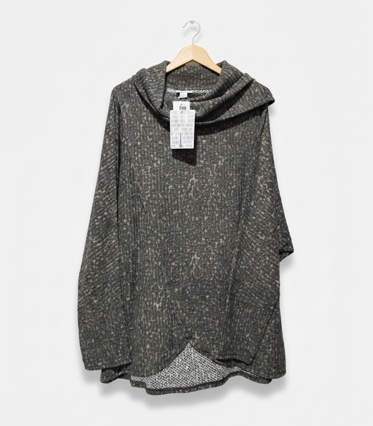 Lularoe Kristin Cowlneck Waffle Sweater W-30/ L-29