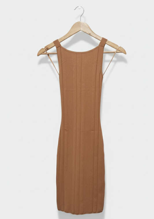 Cotton On Ribbed Bodycon Mini Dress W-13 / L-33