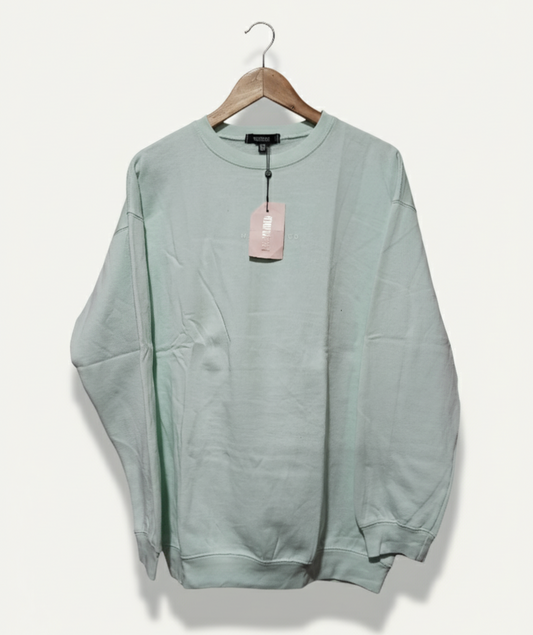 MISSGUIDED Women Oversized Sweatshirt Pullover W-23 / L-28