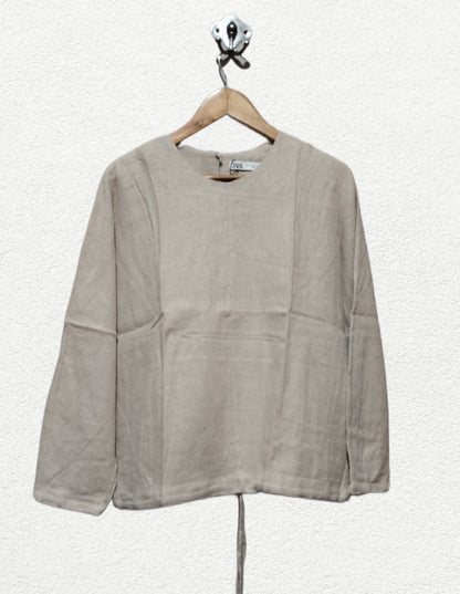 Zara Women's Tunic Top Long Sleeve,W-26 / L-25