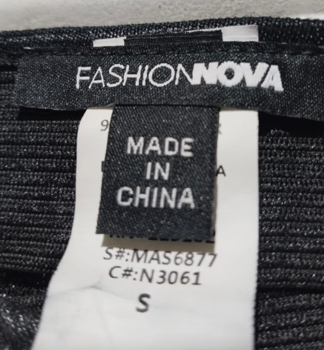 FASHION NOVA|S|WAIST 22|BLACK SEQUIN MAXI SKIRT