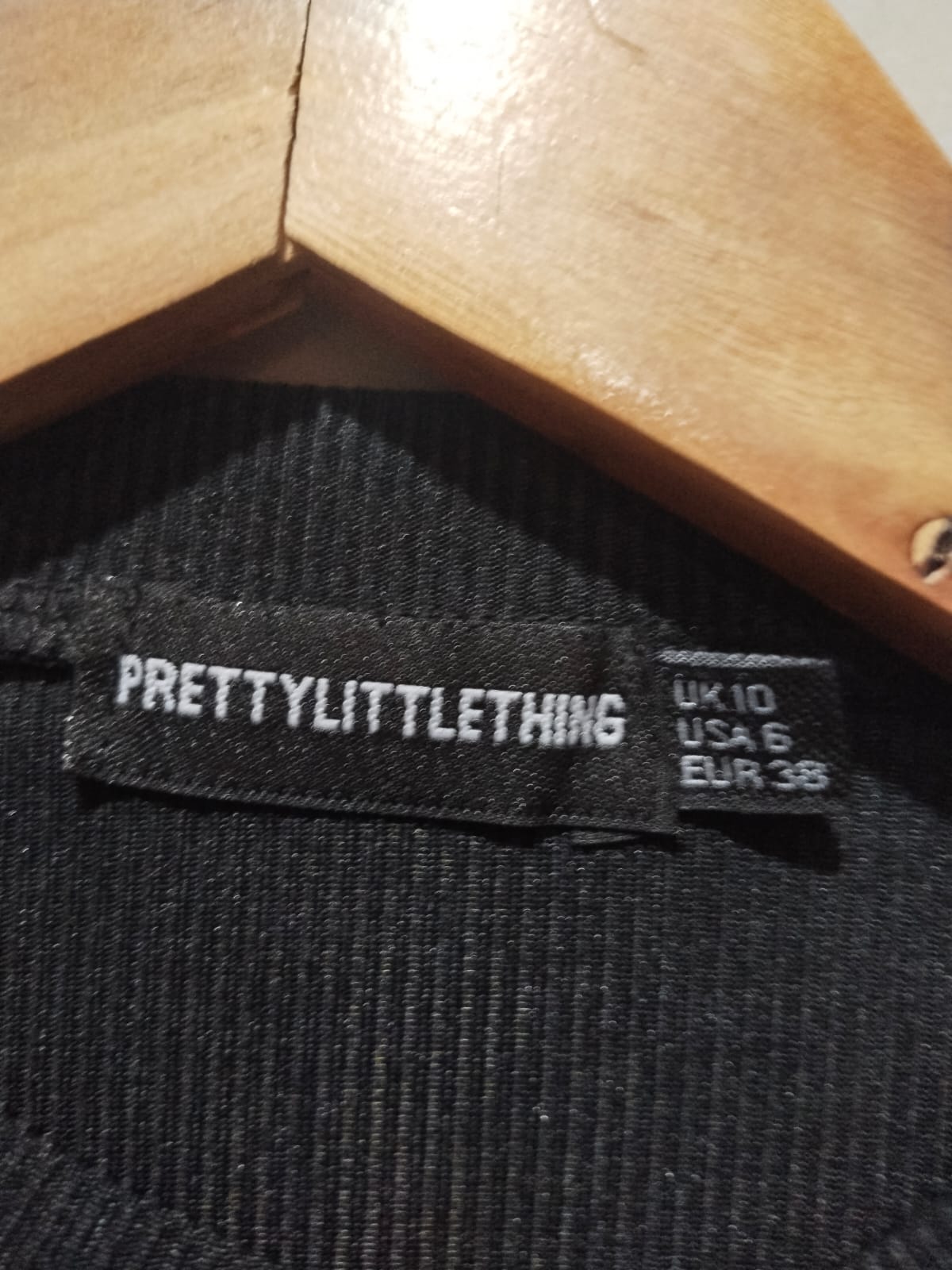 Tall Black Basic Crew Neck Long Sleeve Bodysuit | Tall | PLT W-16 / L-19