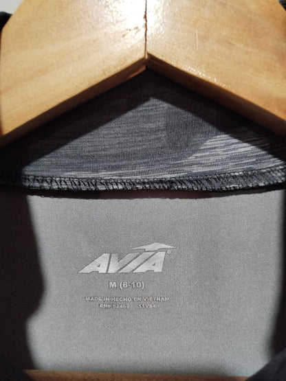 Avia Camo Black/Gray Heather  1/4 Zip Pullover Lightweight Top