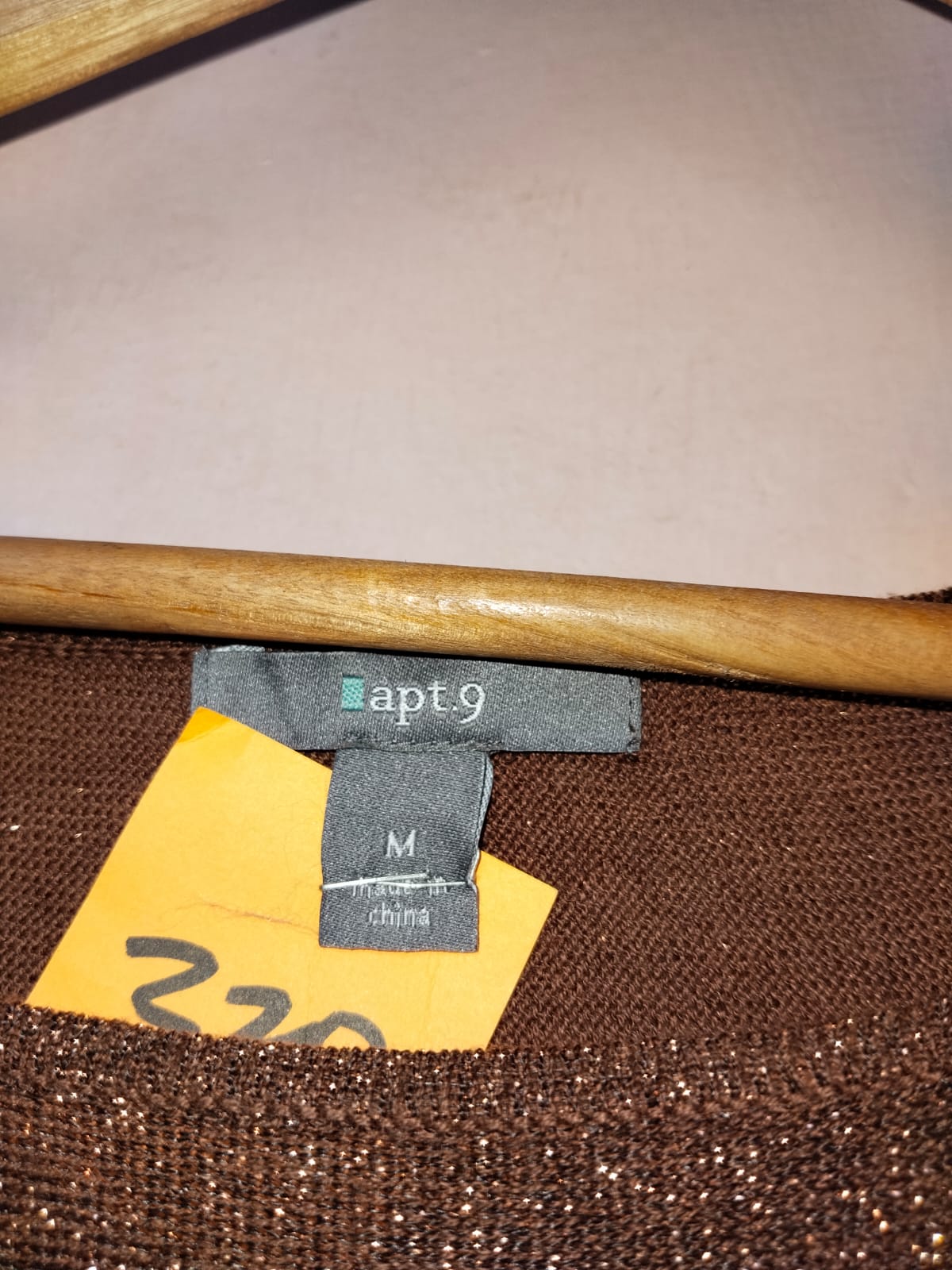 Glam Look: APT 9 Dolman Sleeve Sparkle/Shimmer Top L-28