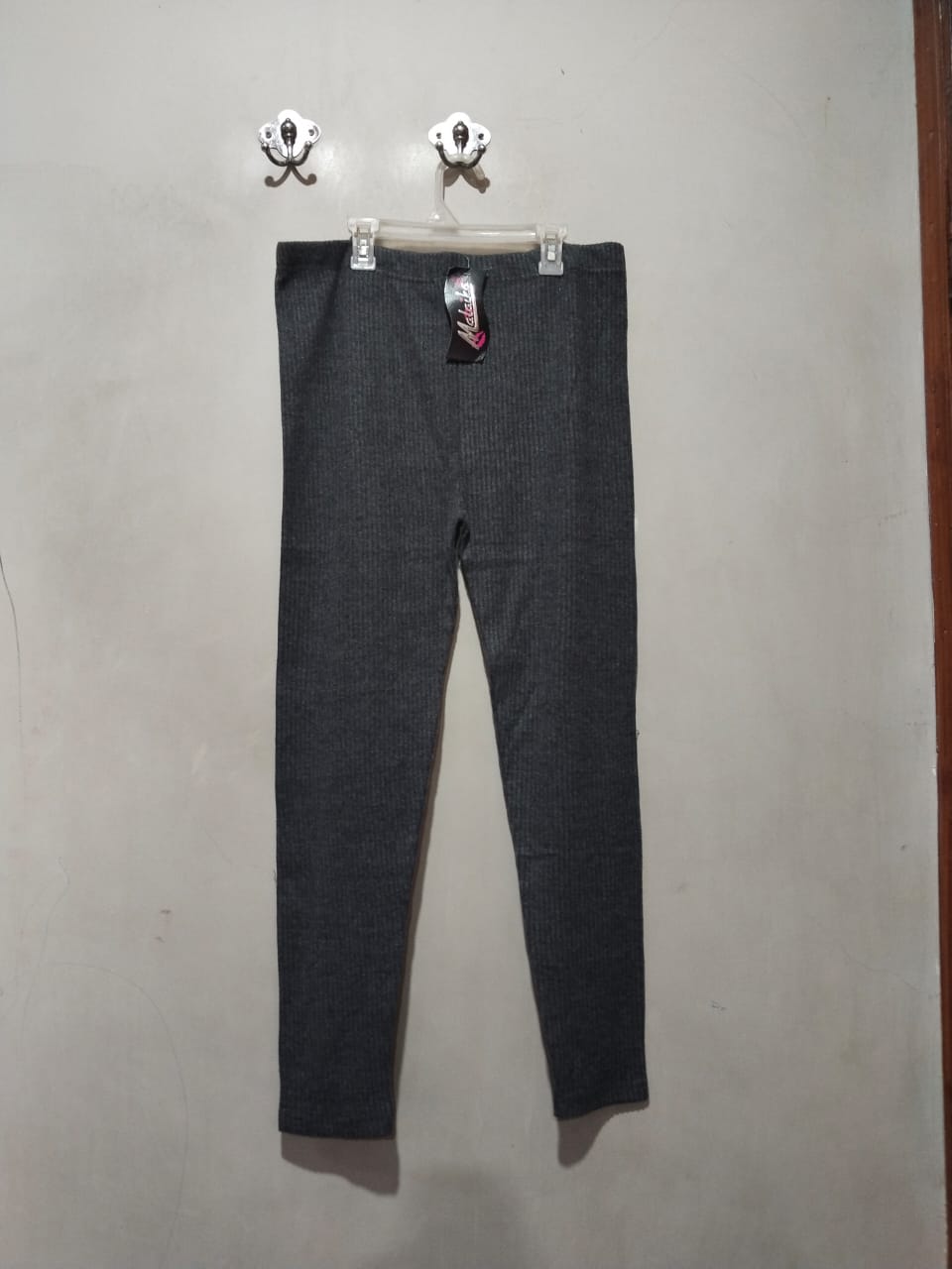 MALAIKA Ankle Leggings in Ash Gray W-32 /L-38