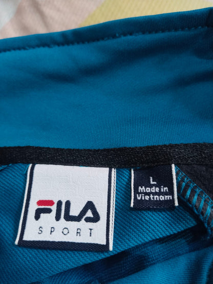 Fila Women's Galaxy Print Full-Zip Drawstring Waist Windbreaker Jacket W-20 / L-25