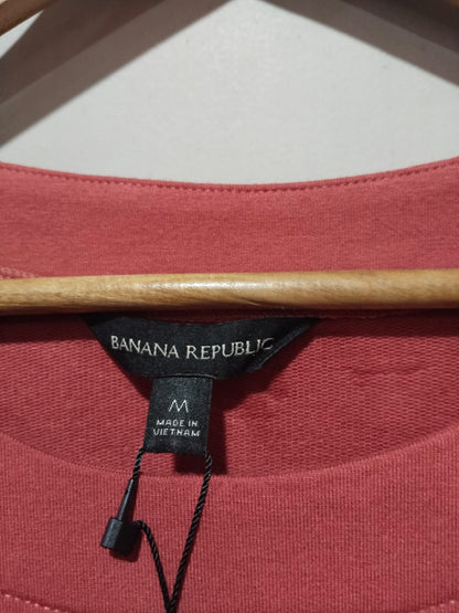 Banana Republic Shirt Adult Medium  Long Sleeve Pullover Womens W-21 / L-28