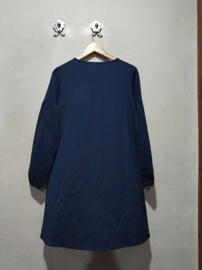George Navy Sweatshirt Dress W-19 / L 35