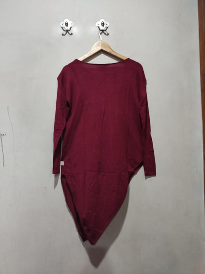 STAR BY JULIEN MACDONALD LONG SLEEVED JUMPER SIZE 10 W-18.5 / L-37