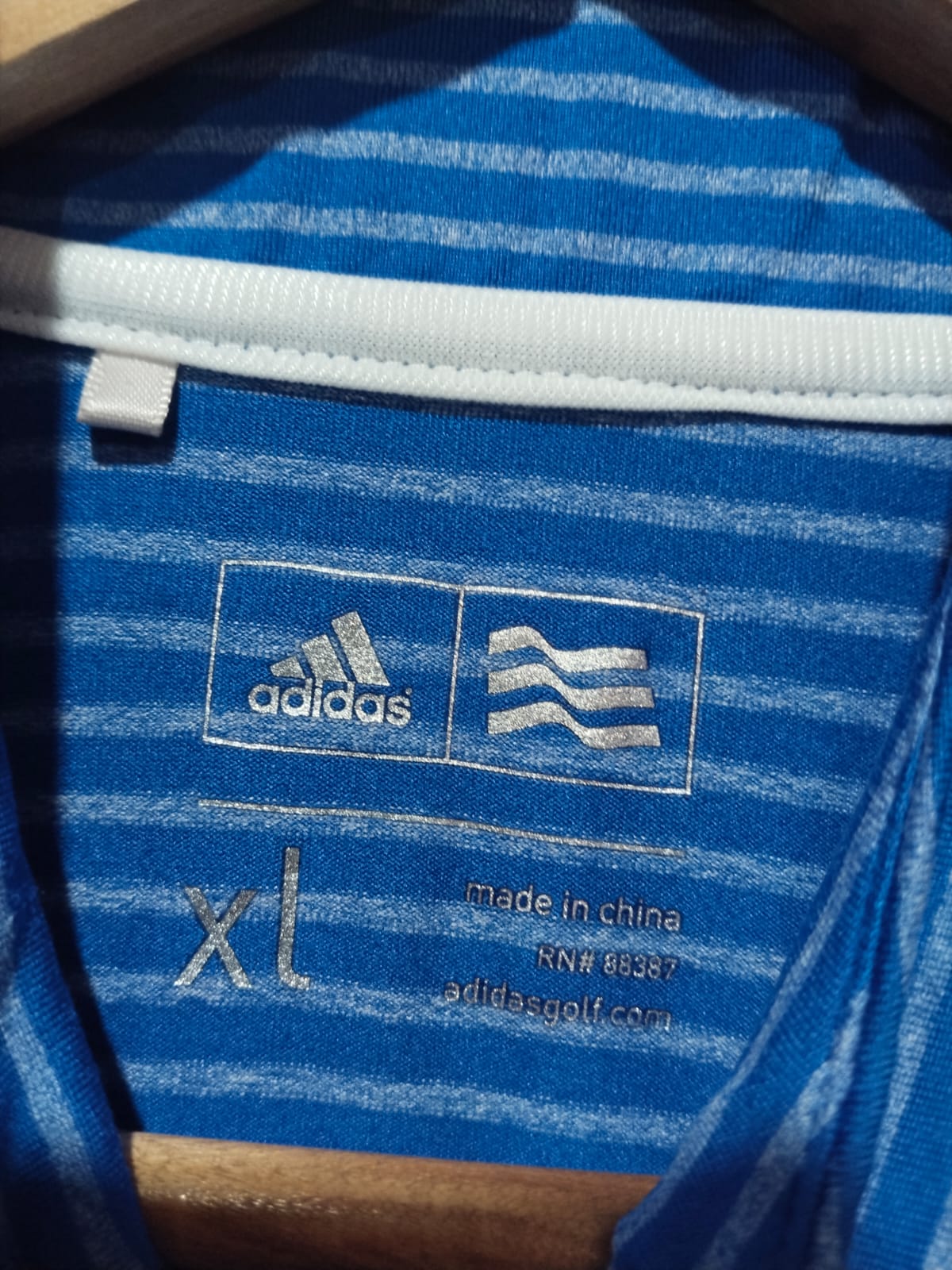 Adidas Sweater Womens  Blue Athletic Outdoors Quarter Zip Ladies W-21 / L-26